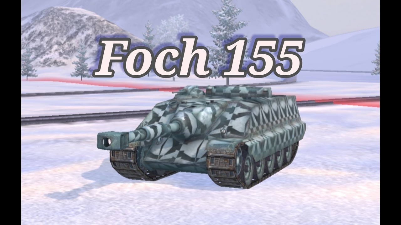 💣 FOCH 155 РАЗНЕС КАРТУ! Нереальный бой в World of Tanks Blitz 🔥