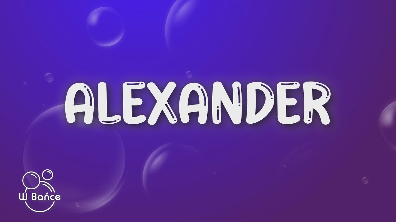 Myslovitz - Alexander (Tekst/Lyrics)