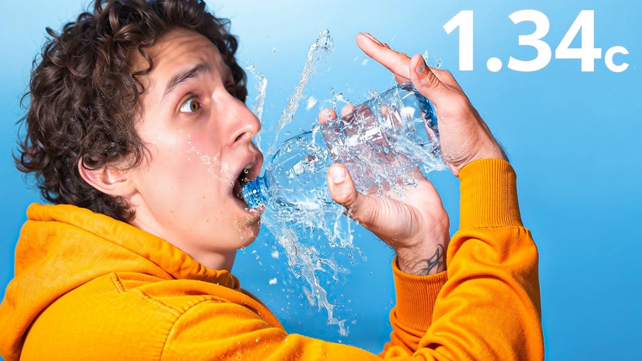 1 СЕКУНДА ЧТОб ВЫПИТЬ! БУТЫЛКУ ВОДЫ