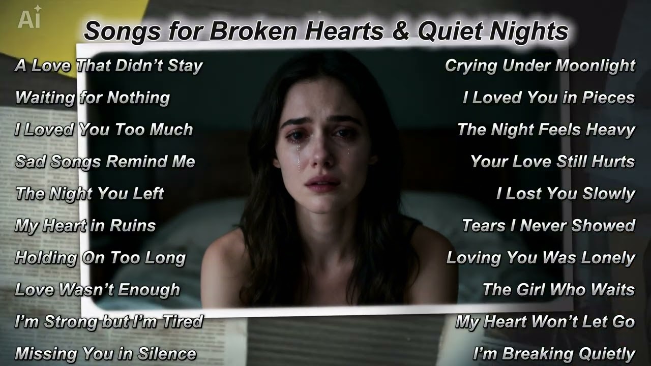 Non Stop Dark Sad Chill 💔 | Heartbreak Music for Overthinking Nights 2026