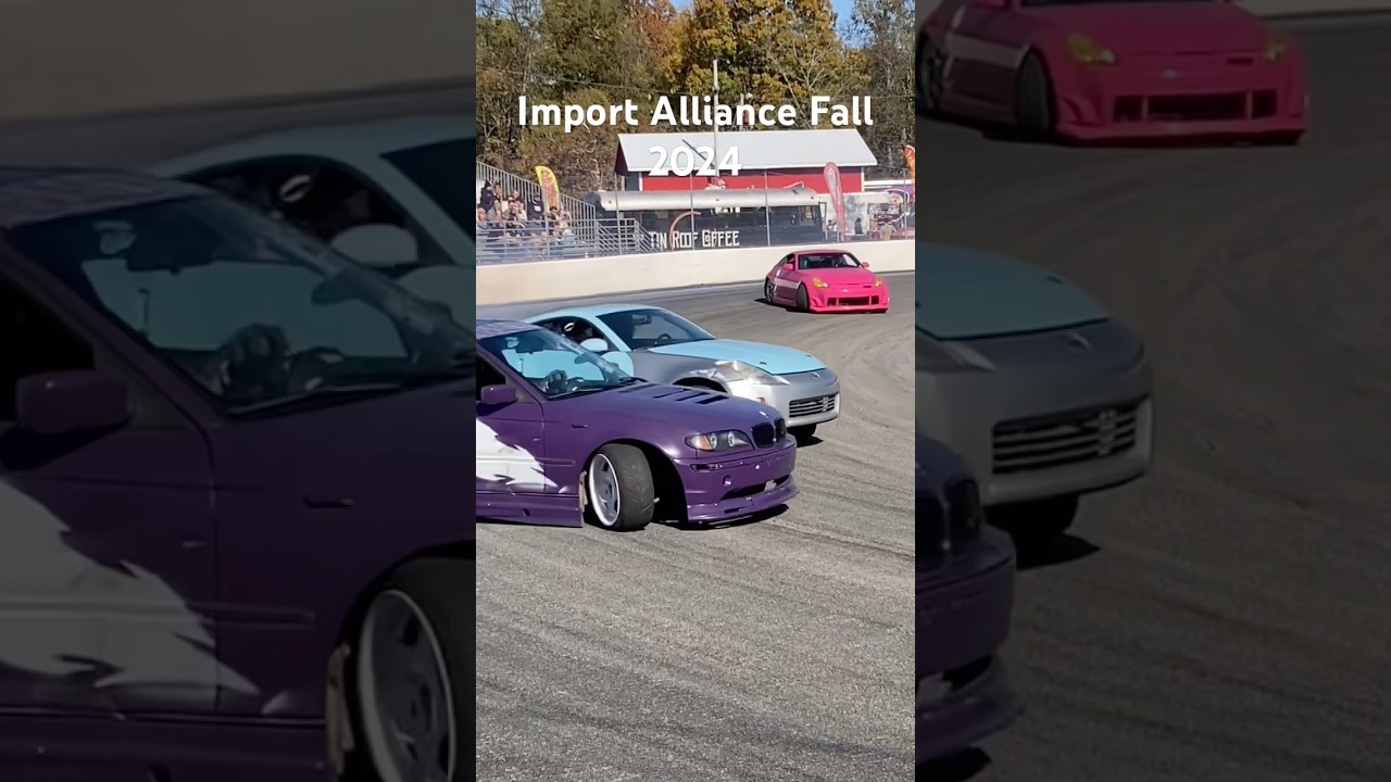 Some clips from the drifting at Import Alliance fall 2024 #drift #drifting #cars #importalliance