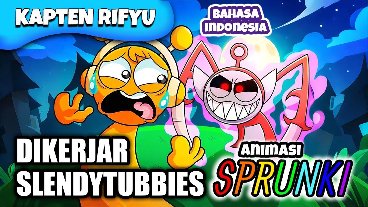 SPRUNKI JADI TELETUBIES SEREM SLEDYTUBBIES 😮 Animasi Sprunki Bahasa Indonesia