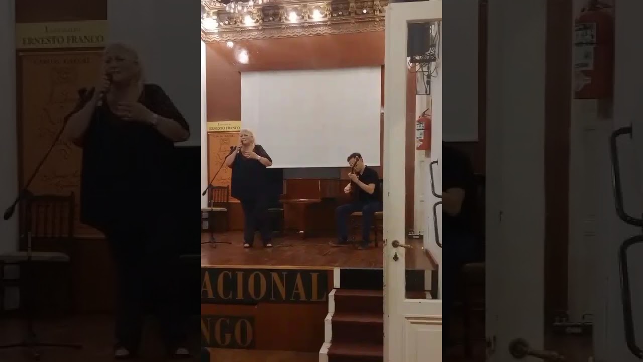 CHIQUILIN DE BACHIN -Virginia Pastrana en La Academia del Tango -