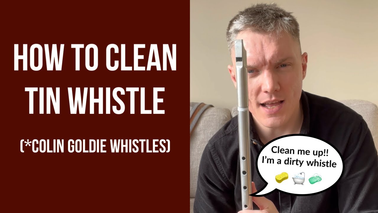 How to clean Tin Whistle (*Goldie Whistles) | PRO Whistle Player Explains