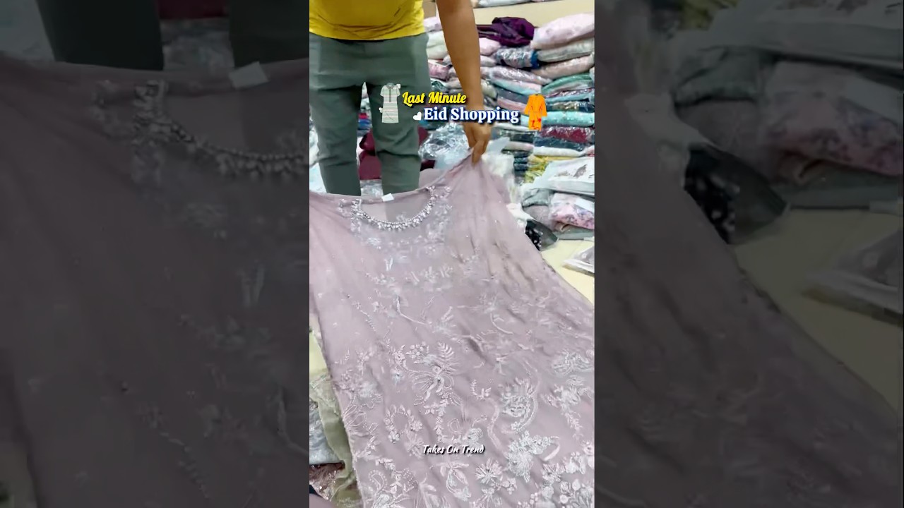Last Minute Eid shopping 👗🧥👚✨🌙