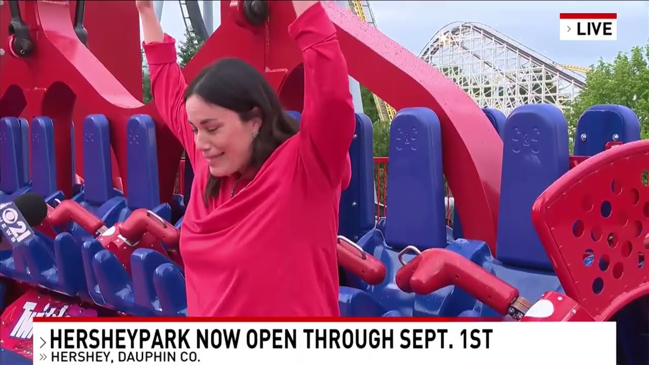 Fatima Moien - CBS21 News this Morning - Hershey Park, new rides, treats & more - WHP-TV