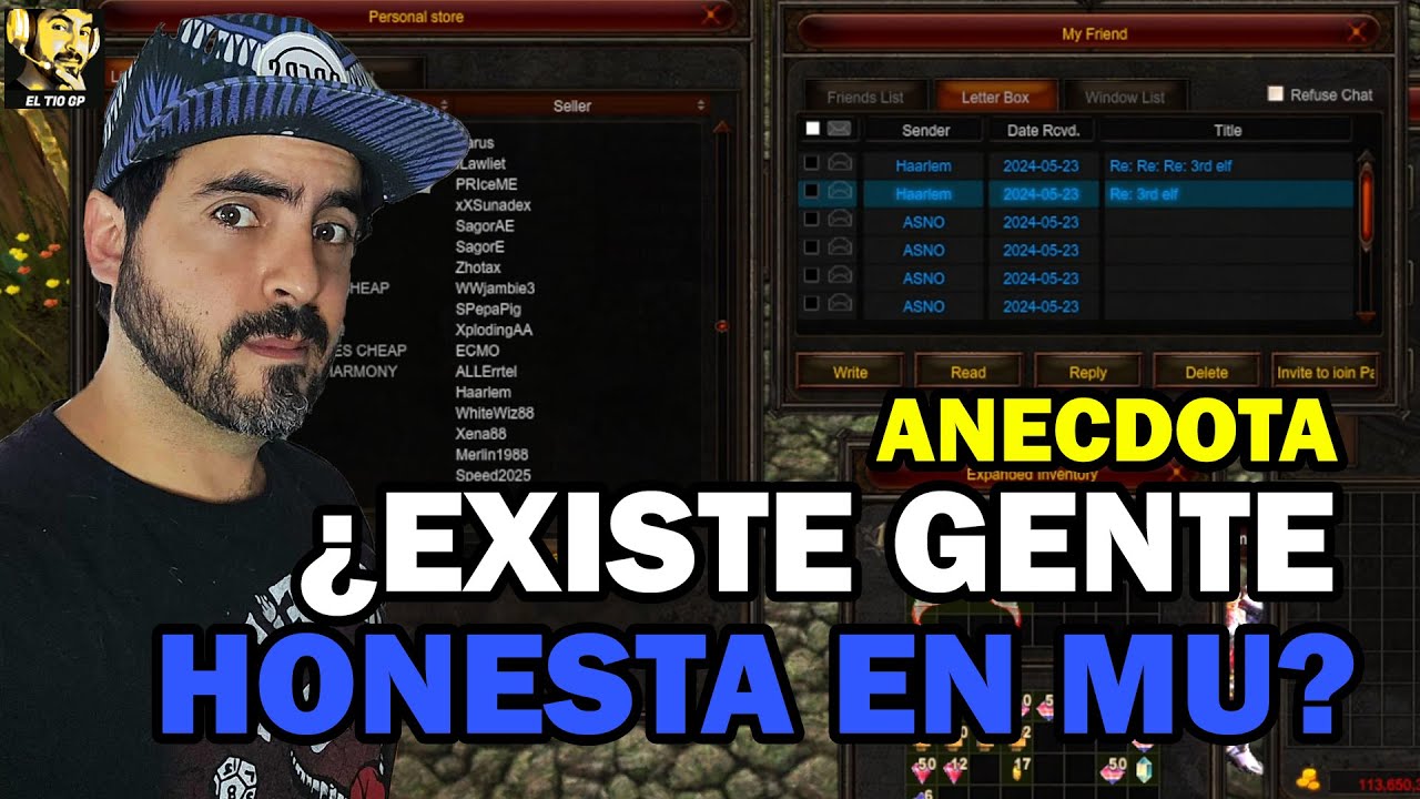 ¿HAY GENTE HONESTA EN MUONLINE?🤔l Muonline S18.2