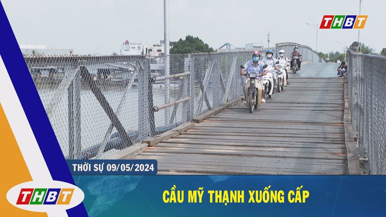 Cầu Mỹ Thạnh xuống cấp