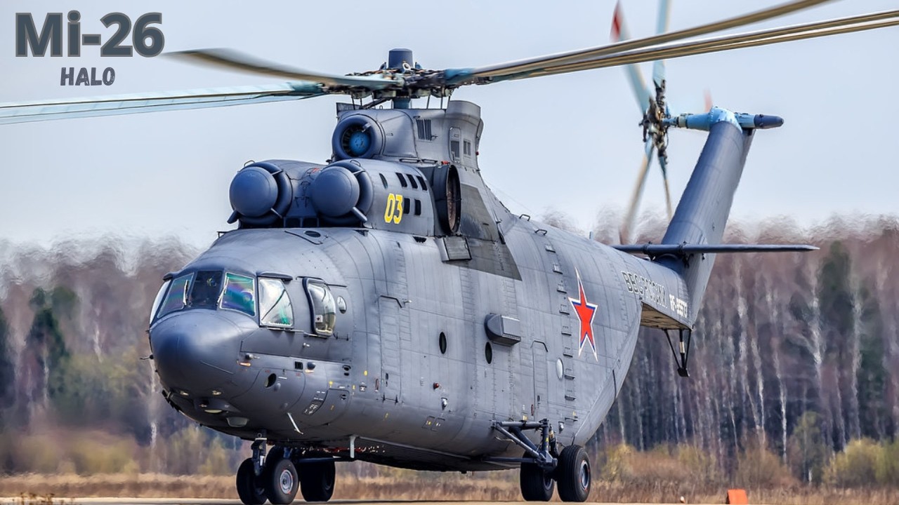 Mil Mi-26: O Maior Helic&oacute;ptero do Mundo em Opera&ccedil;&atilde;o!