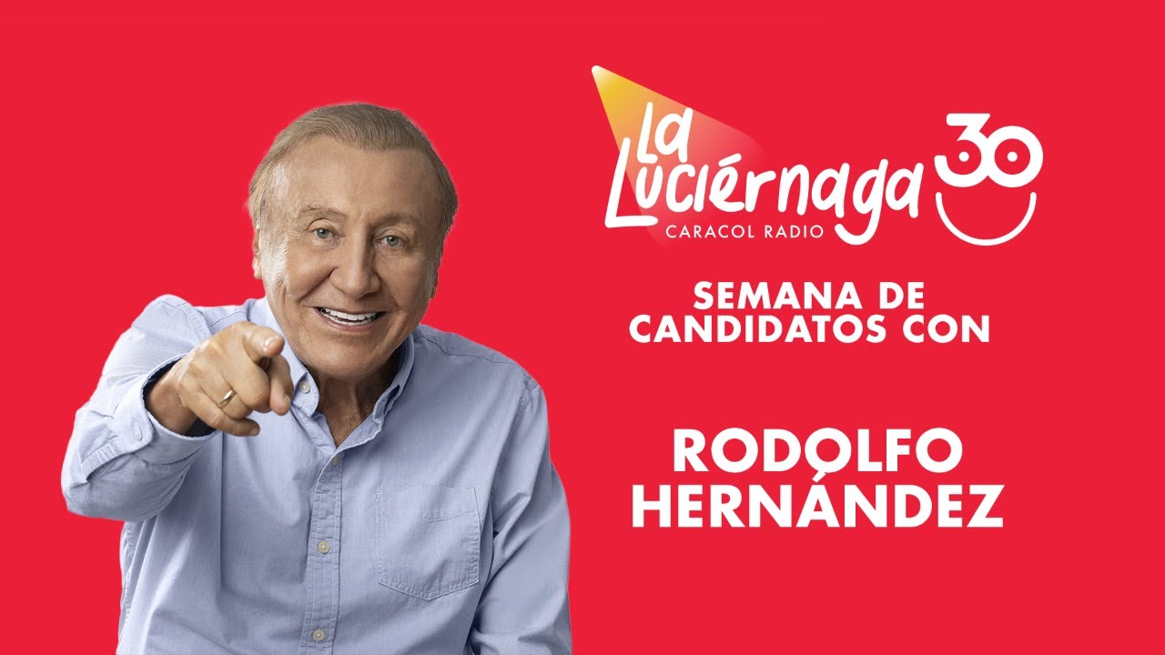 En vivo: Rodolfo Hernández se enfrenta a su caricatura en La Luciérnaga