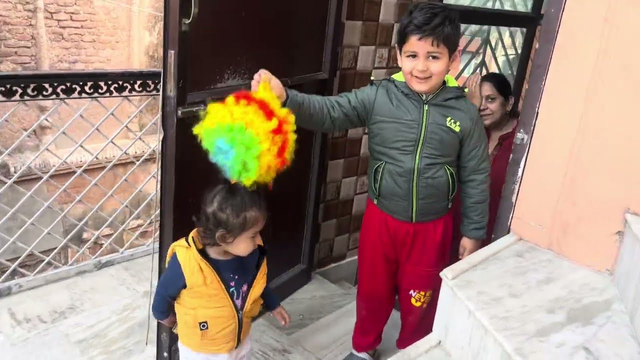 Holi vlog #holi #festival 