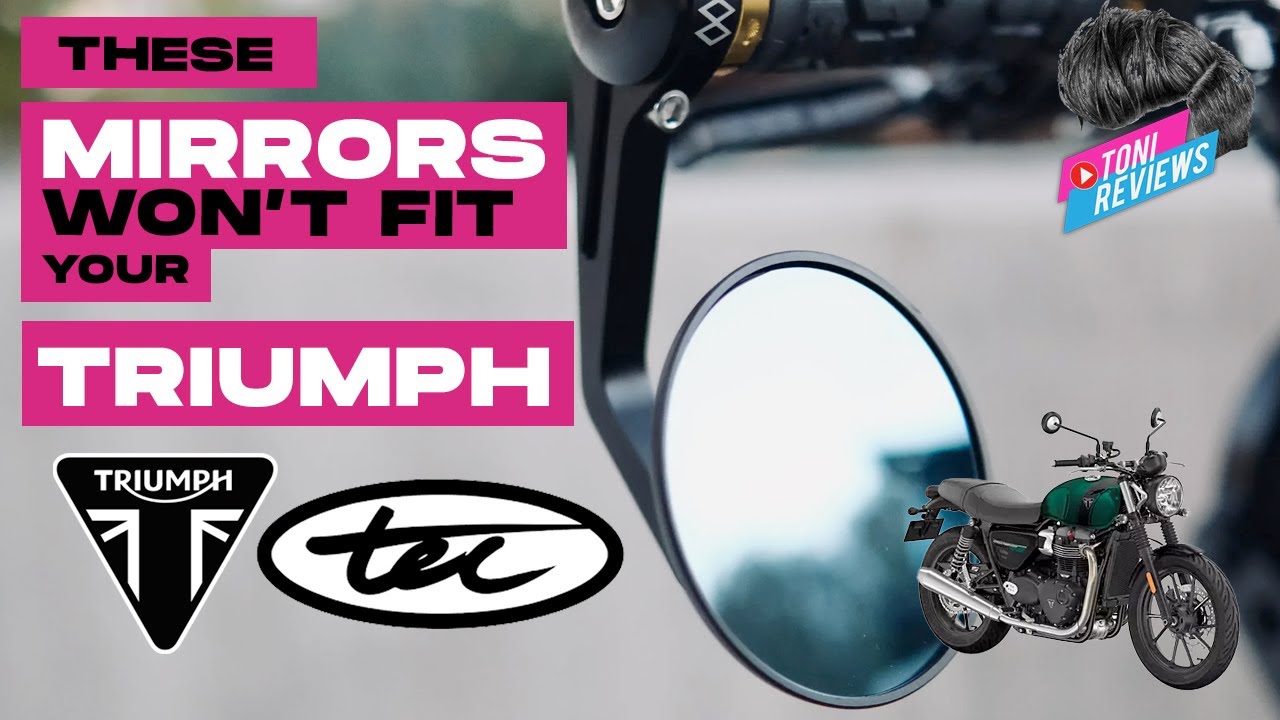 These Tec Bar End Mirrors Won't Fit Your Water cooled Triumph—Here's Why