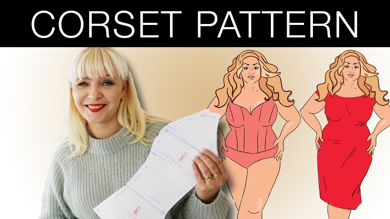 Corset Pattern. How to make a corset? FREE PATTERN