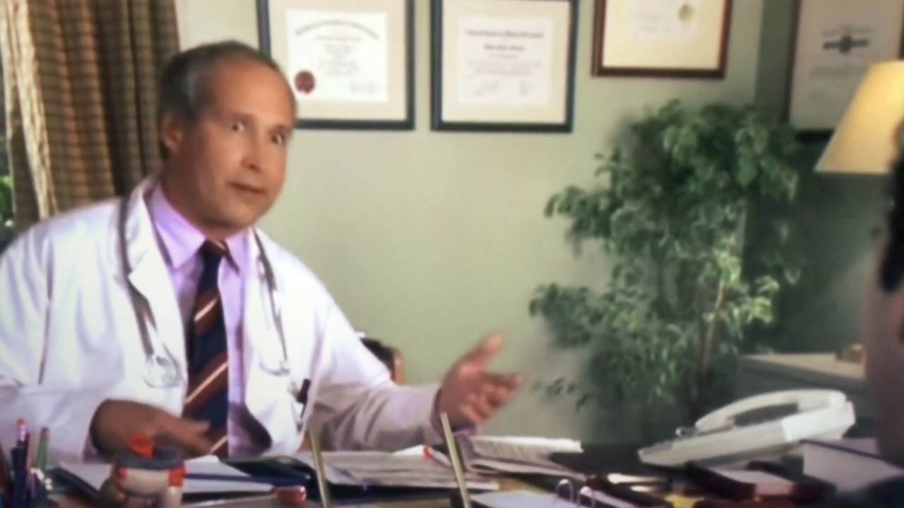 Dr. Farthing bets against Rocky. Dirty Work