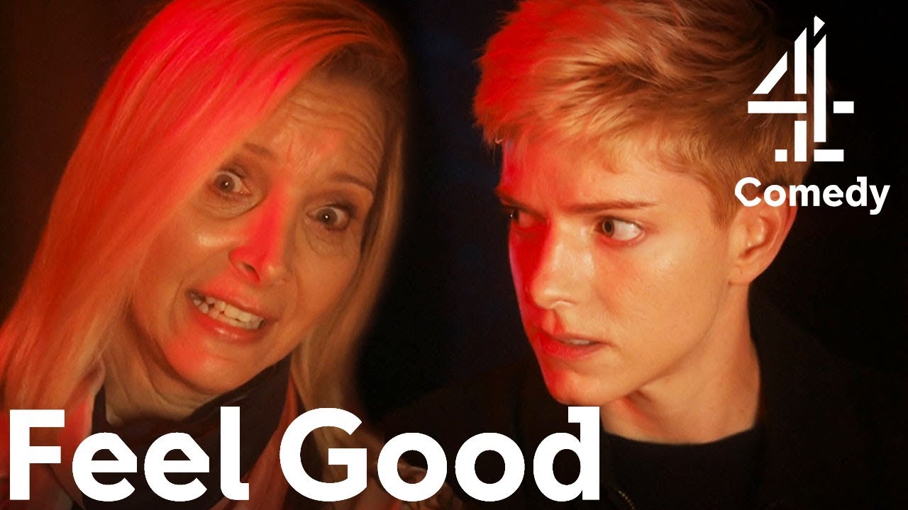 Taking Your Parents on the Ghost Train | Mae Martin & Lisa Kudrow Comedy | Feel Good