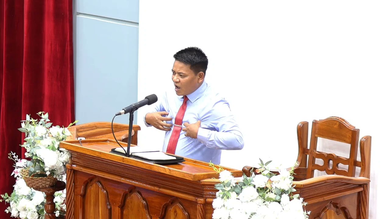 Sermon | Rev.Songrolien Songate | EFCI Youth Co-ordinator |