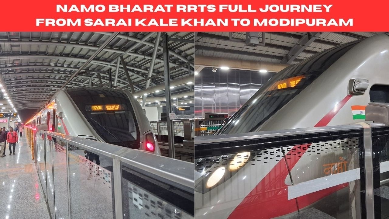 NCRTC Namo Bharat Full Journey on 2nd Commercial Day after Inauguration