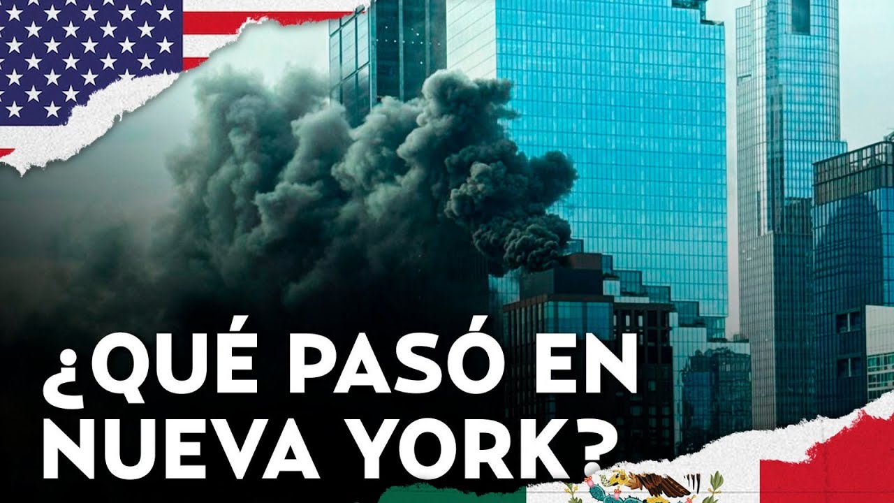¡Impresionantes imágenes! Arde rascacielos en el corazón de Manhattan en Nueva York