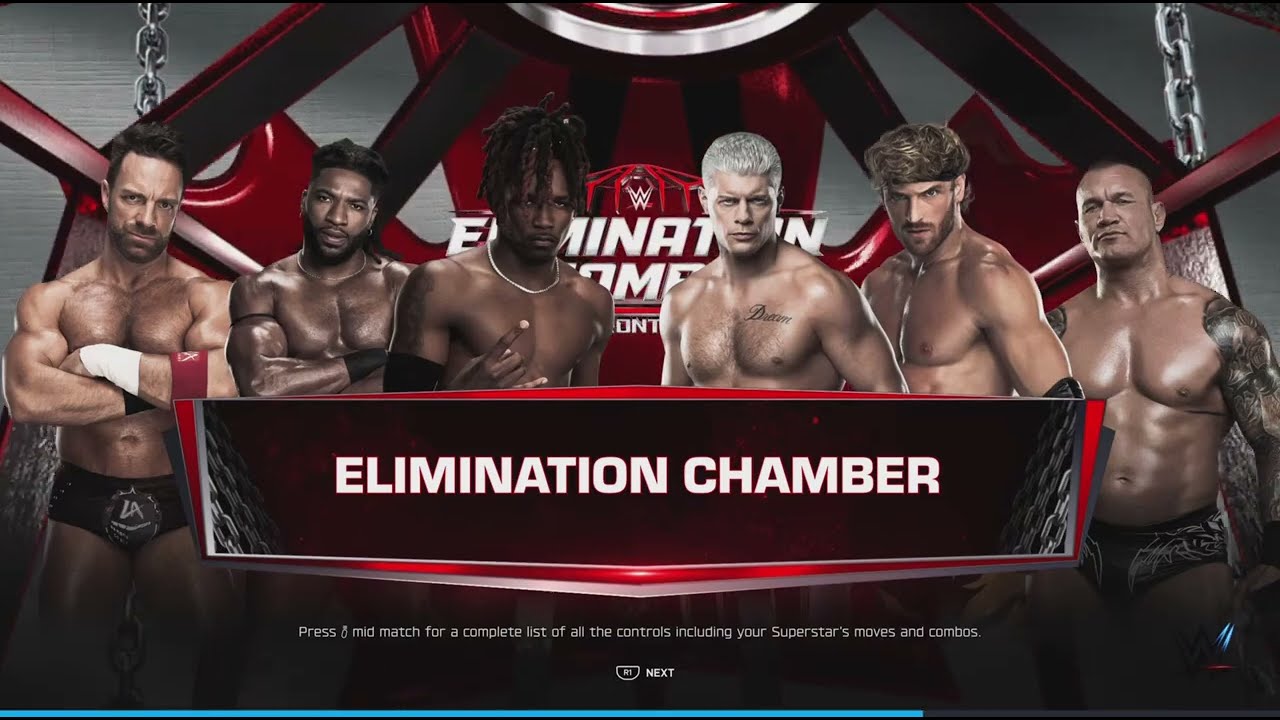 2026 Men's Elimination chamber Match