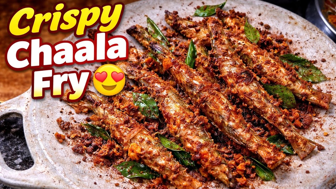 Crispy Chala Fish Fry in 10minutes😍🤤