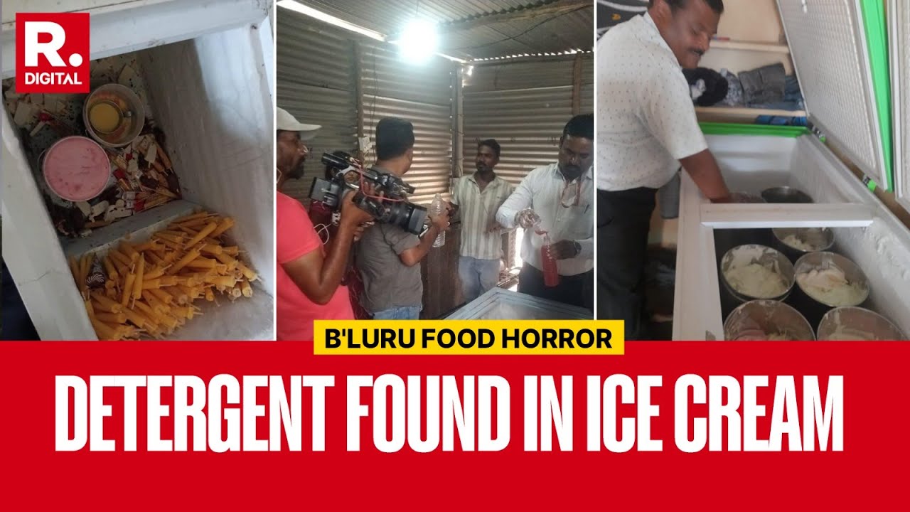 FSSAI Raids  Uncover Detergent Powder In Ice Cream, Also Phosphoric Acid In Cold Drinks In Bengaluru