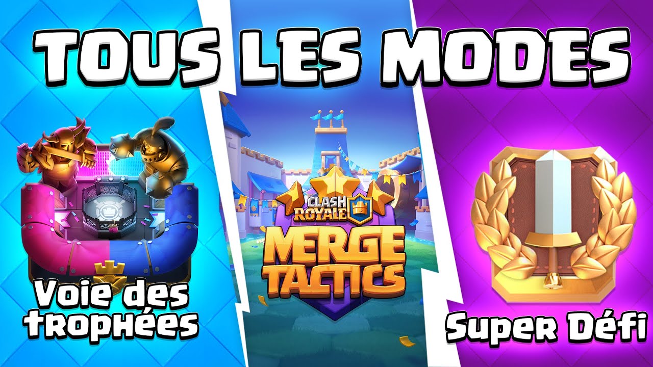 GAGNER DANS TOUS LES MODES DE CLASH ROYALE ! ( c'était long )