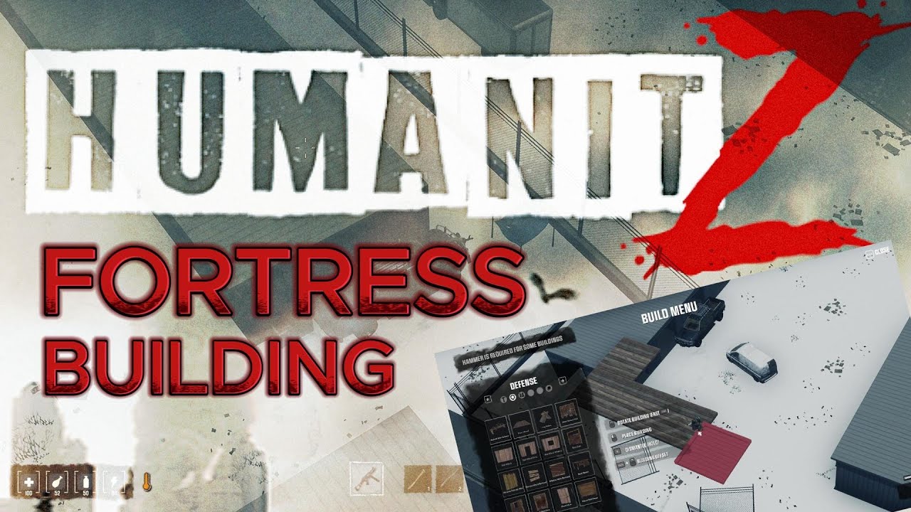 Building My FORTRESS Inside The CITY - HumanitZ