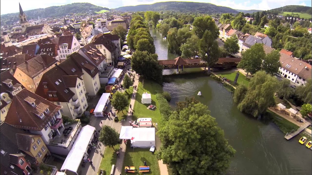 Stadtfest Tuttlingen 2014 von oben