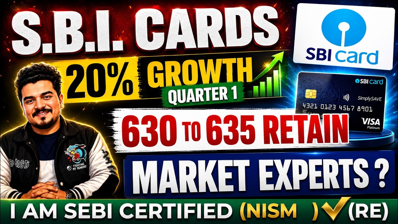 SBI Card Result के बाद | SBI Card Share News | SBI Card Share News Today | SBI Card Latest News
