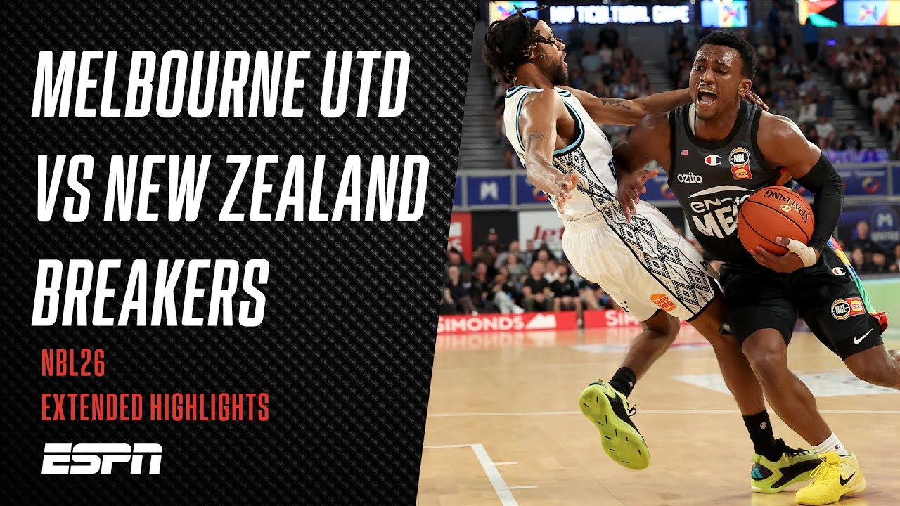 NBL Mini: Melbourne United vs. New Zealand Breakers | Extended Highlights