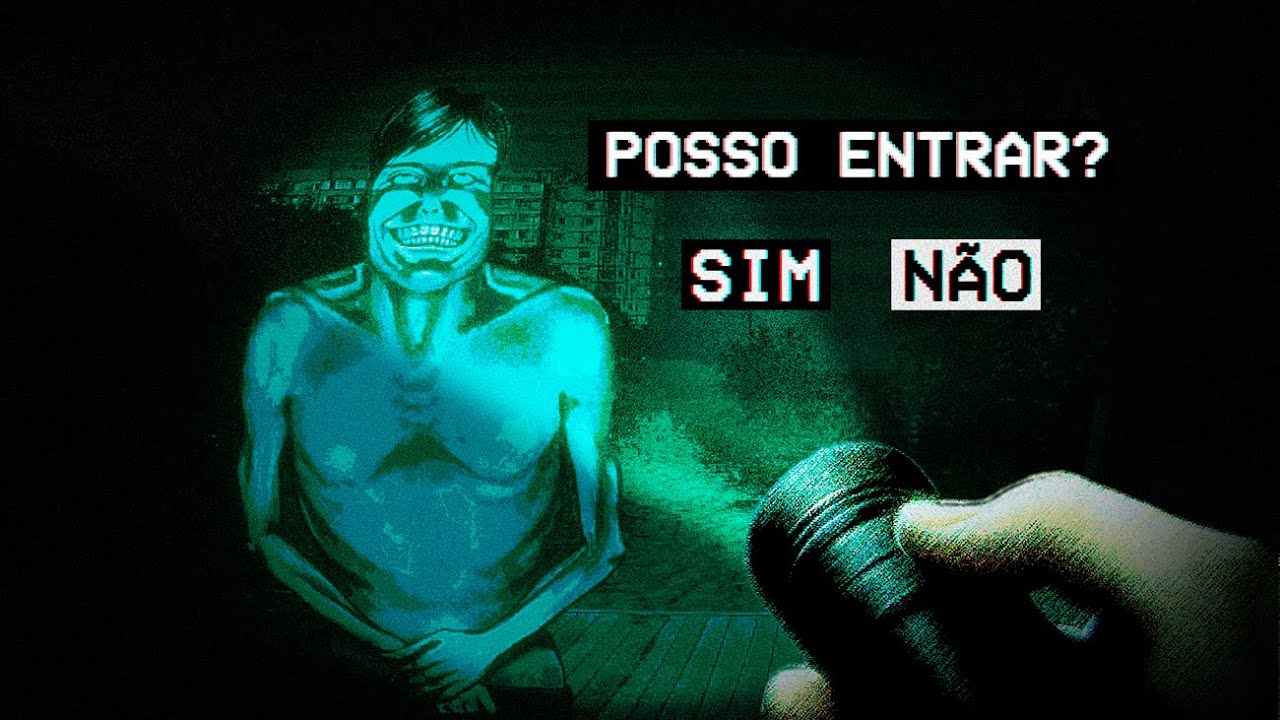 Está alguém à porta da minha casa mas acho que não é humano...