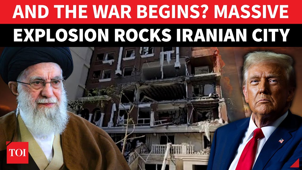 Iran Under Attack? EXPLOSION Rocks Port City; High-Rise, Shops DESTROYED | IRGC In Action