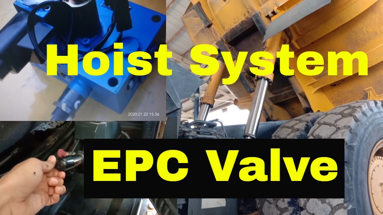 Cara kerja EPC hoist valve untuk menaikkan Dump Body komatsu HD785-7 / 465-6R