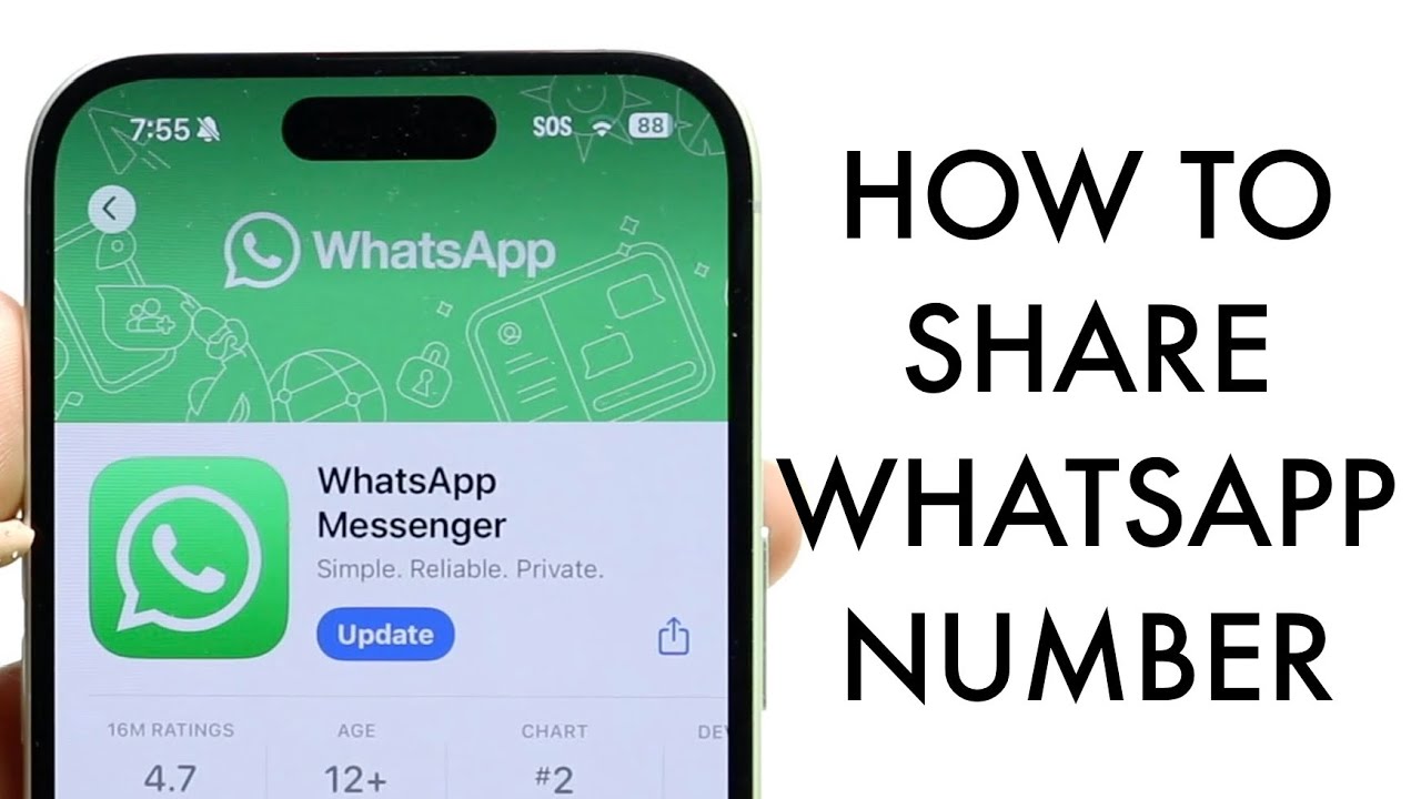 How To Share Your WhatsApp Number!