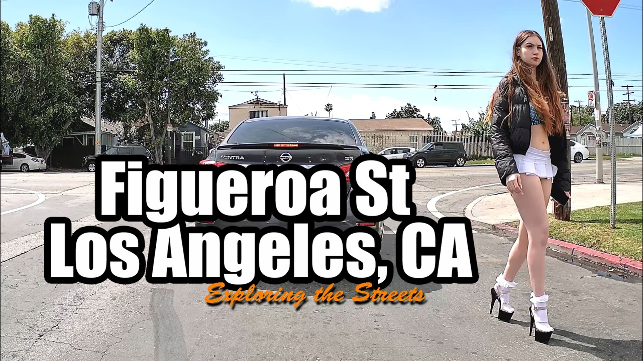 Figueroa St, Los Angeles, California, USA 🎥 Exploring the Streets - Ep. 8