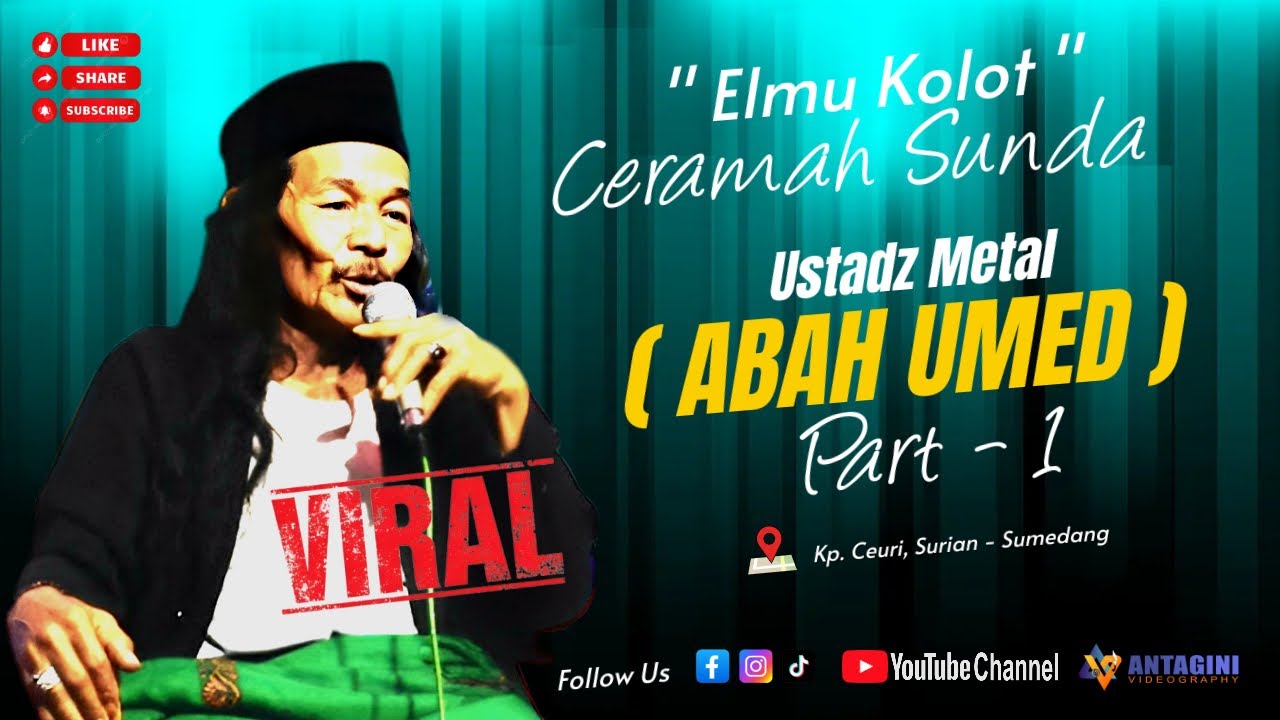 TERBARU VIRAL❗❗❗ CERAMAH UST  METAL  PART - 1  |  KP. CEURI, SURIAN SUMEDANG, 18. 07. 2022