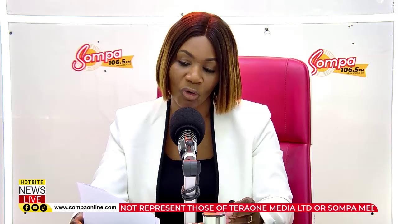 HOT-BITE NEWS LIVE ON SOMPA 106.5 FM WITH AKOSUA NHYIRA, OBREMPONG & OHENEYERE 11/3/26 By AUGUSTINE