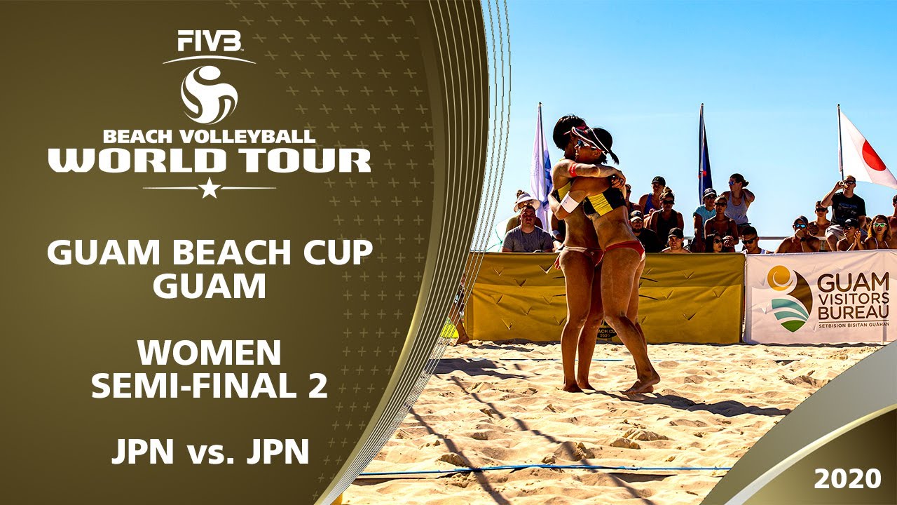 Women's Semi-Final 2: JPN vs. JPN | 1* Guam (GUM) - 2020 FIVB Beach Volleyball World Tour