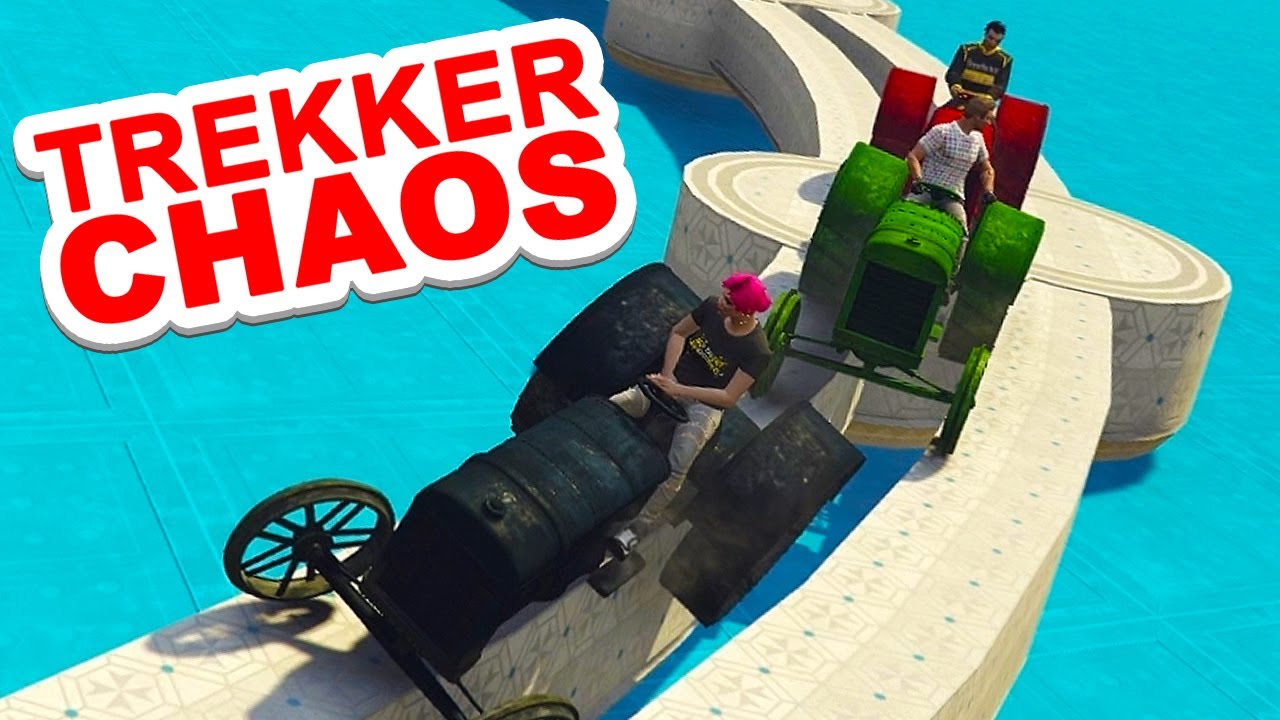STUK GAAN OM RACE IN DE TREKKER (GTA V Online Races)