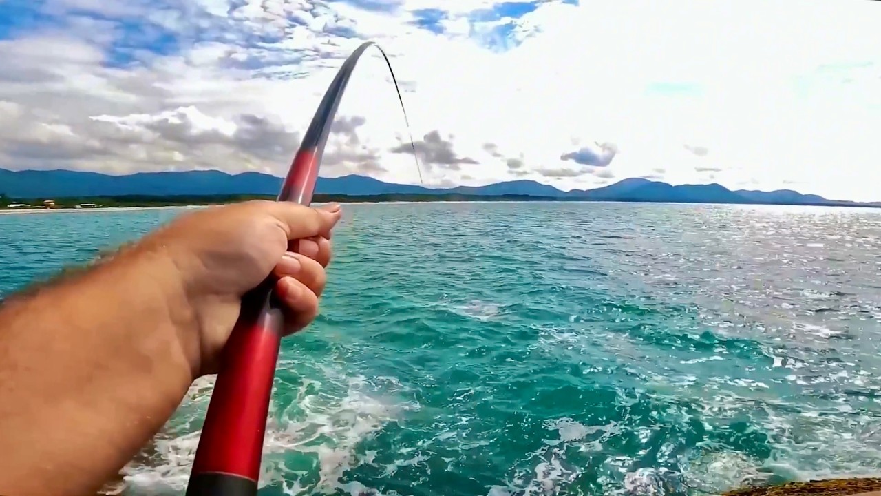 INACREDITÁVEL! Só com VARA DE MÃO nas Pedras da Barra — Peixe Sem Parar!