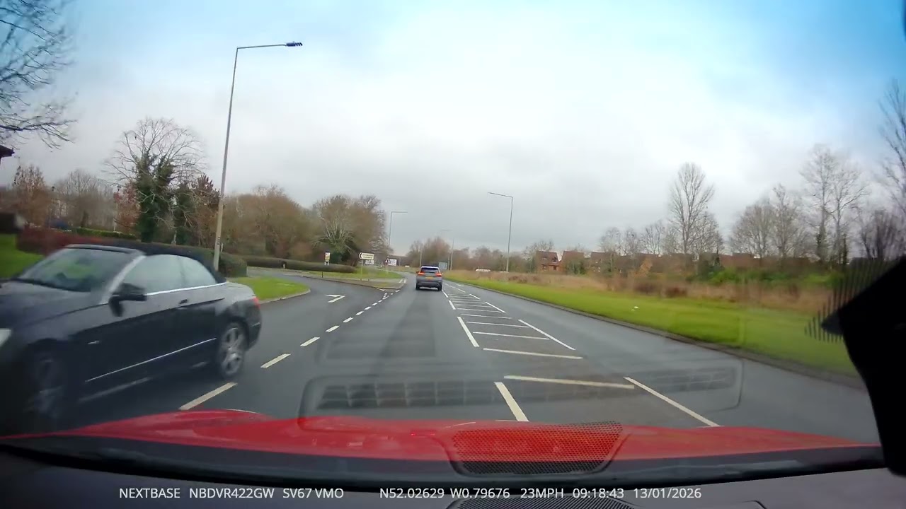 idiot Drivers Milton Keynes 13/01/2025