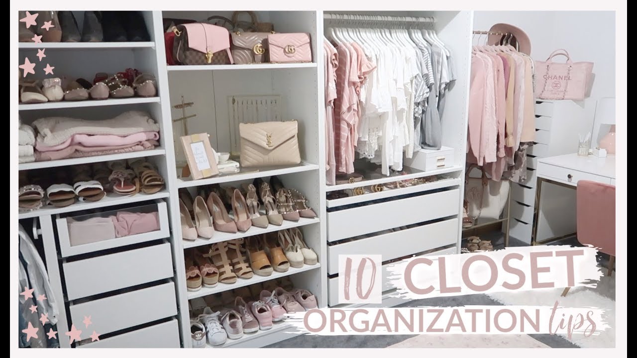 10 FALL CLOSET ORGANIZATION TIPS 2019 | CLEAN MY CLOSET WITH ME