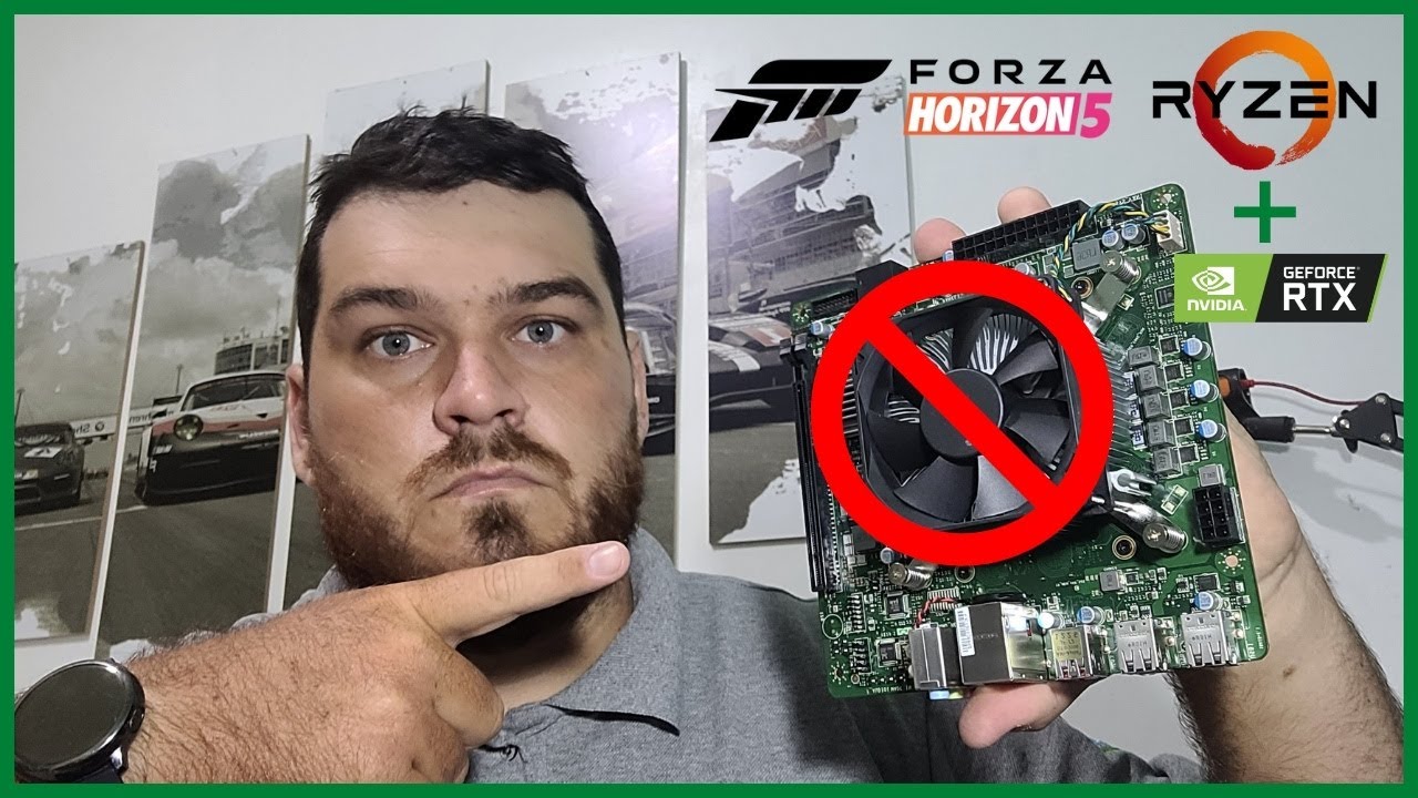 RTX 3050 + Ryzen 7 4700S Kit AMD Cardinal - Forza Horizon 5 (benchmark)