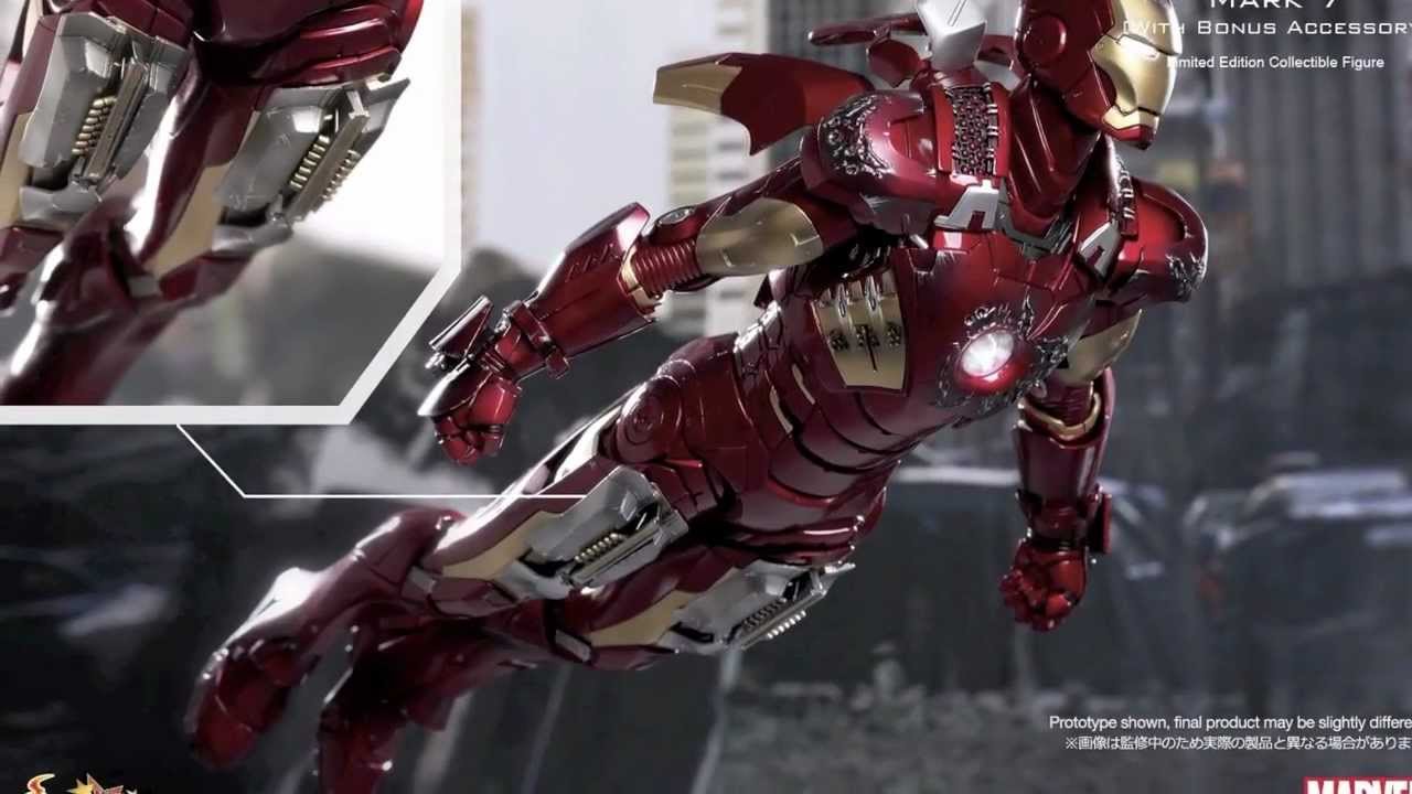 Hot Toys The Avengers Iron Man Mark VII
