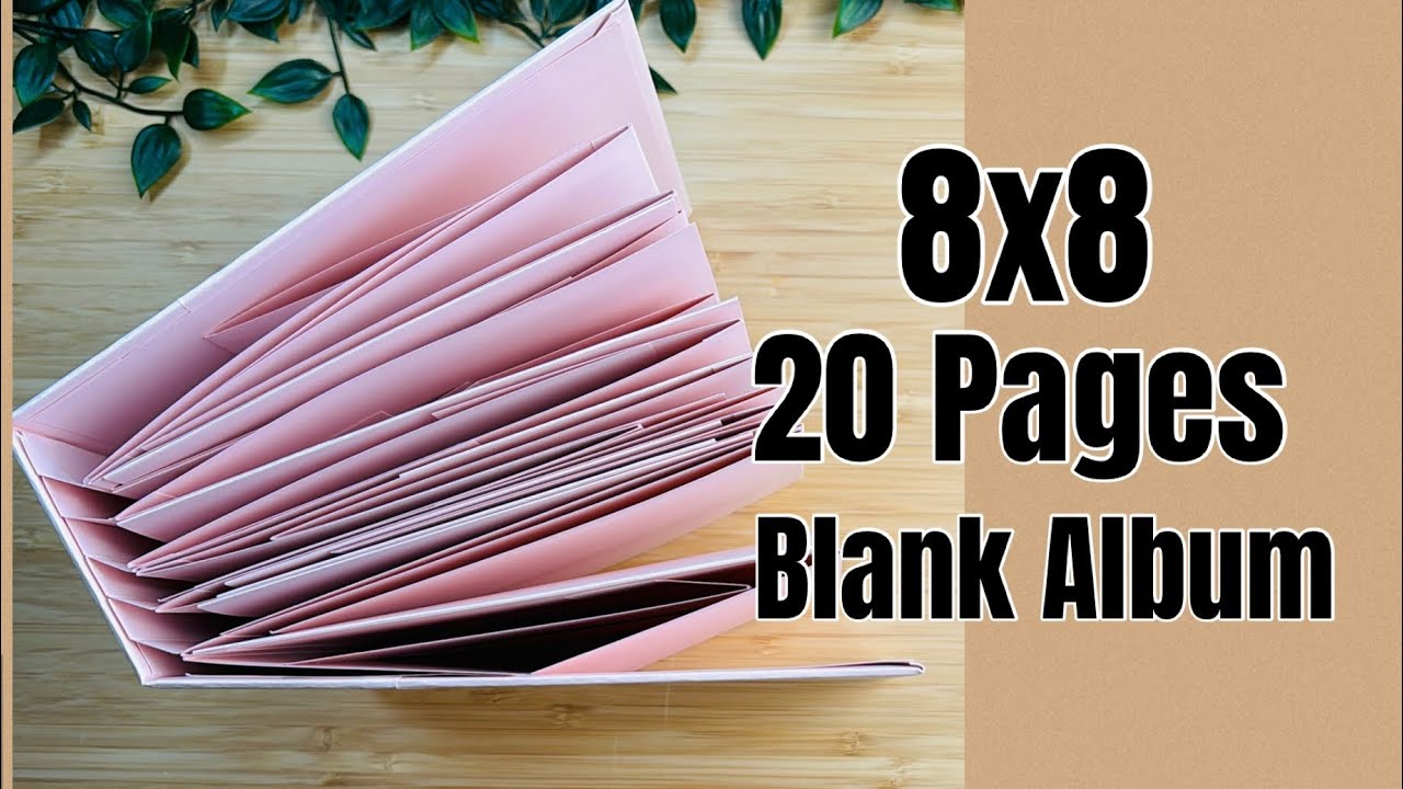 8x8 Easy Hinge Album - 20 Pages!!