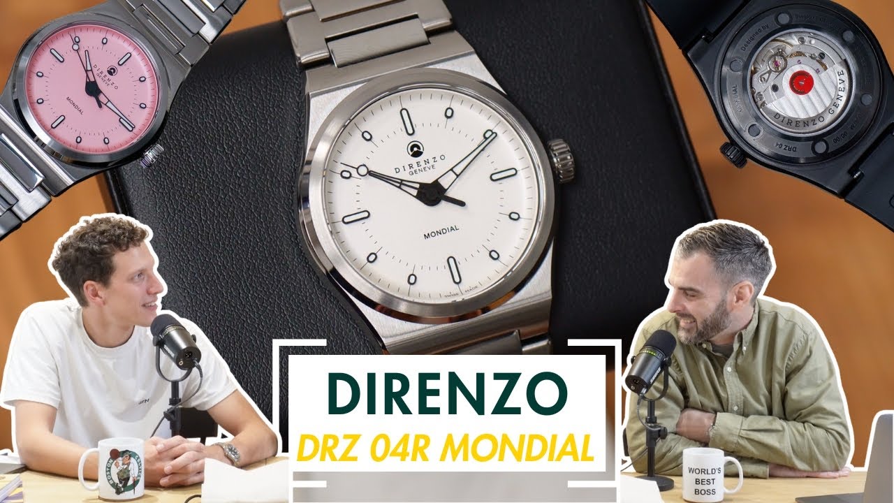 #FOCUS - Direnzo DRZ 04R Mondial, une montre sport-chic au design unique et aux finitions soign&eacute;es !