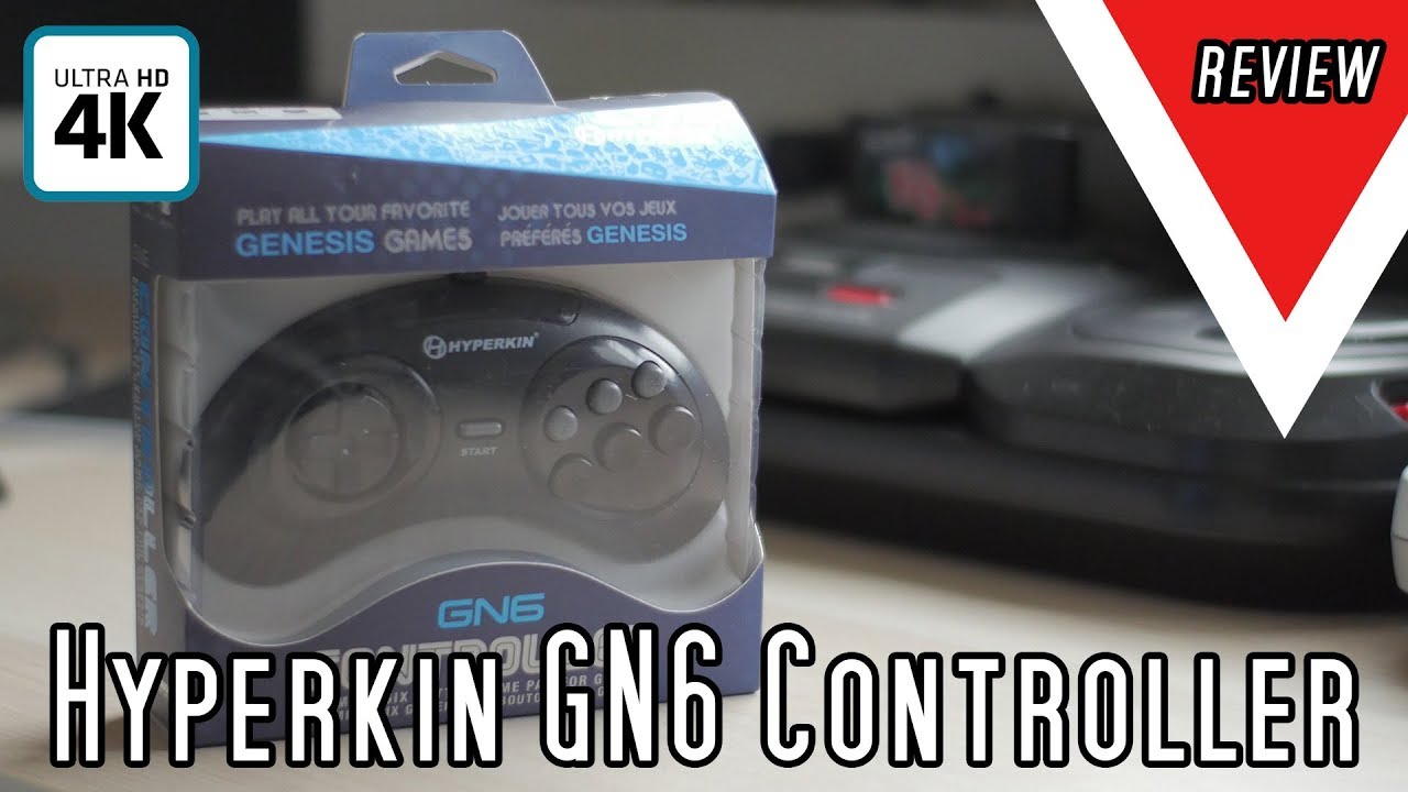 Hyperkin GN6 Sega Megadrive & Genesis Controller Review in 4K