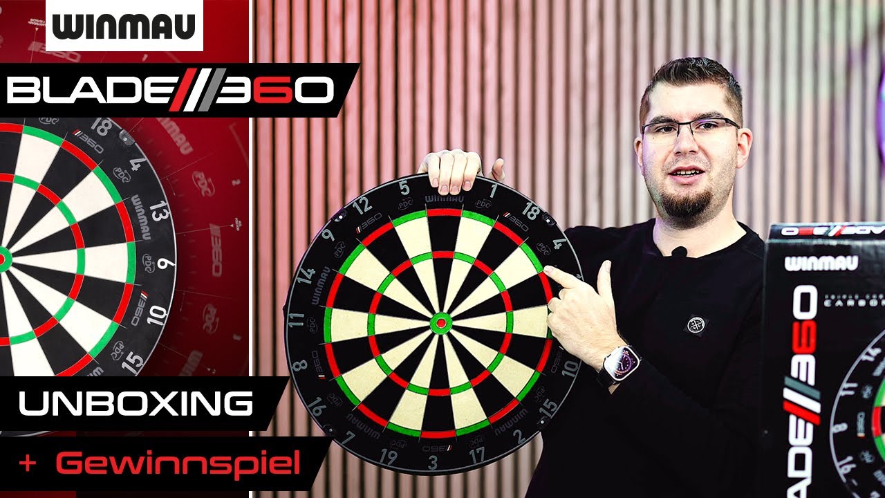 Endlich da! Das neue Winmau Blade 6 360 Triple Core Carbon 🎯