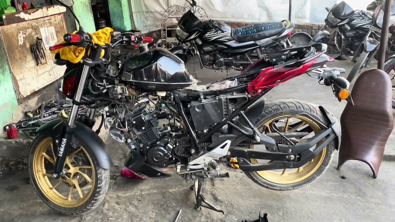Yamaha FZ bike ki fuel pump ki motor kharab hai Khali motor￼ GS auto Service#shortvideo #mechancial 