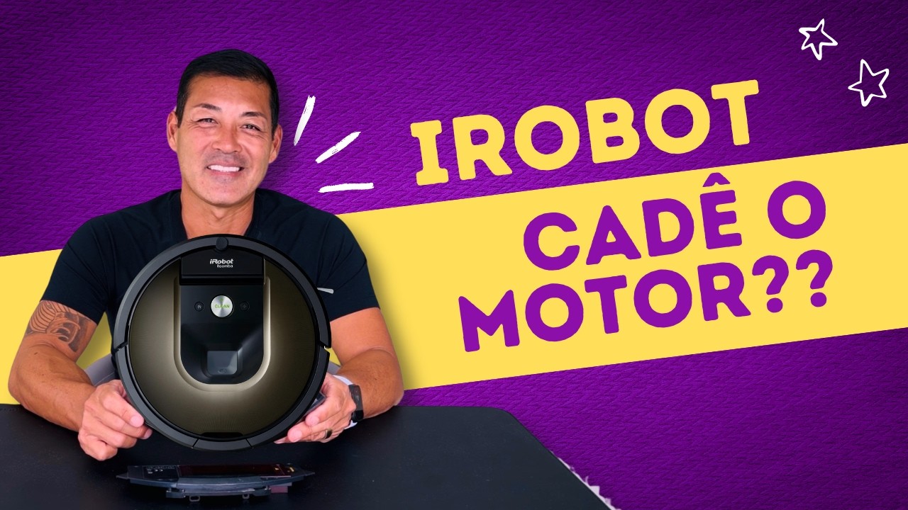 Roomba S9 por Dentro – Cadê o Motor?!